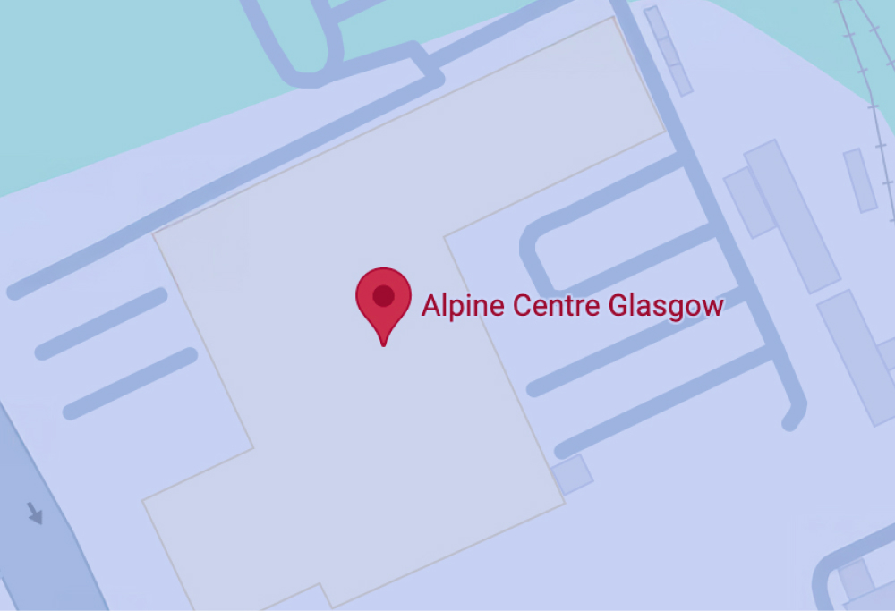 Map of Alpine Store Glasgow