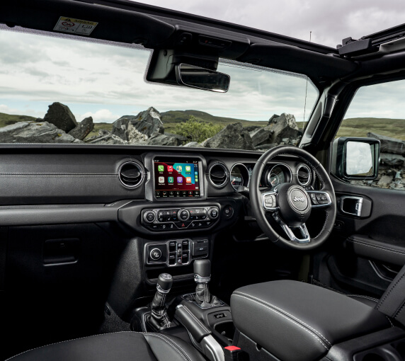 Jeep Wrangler interior